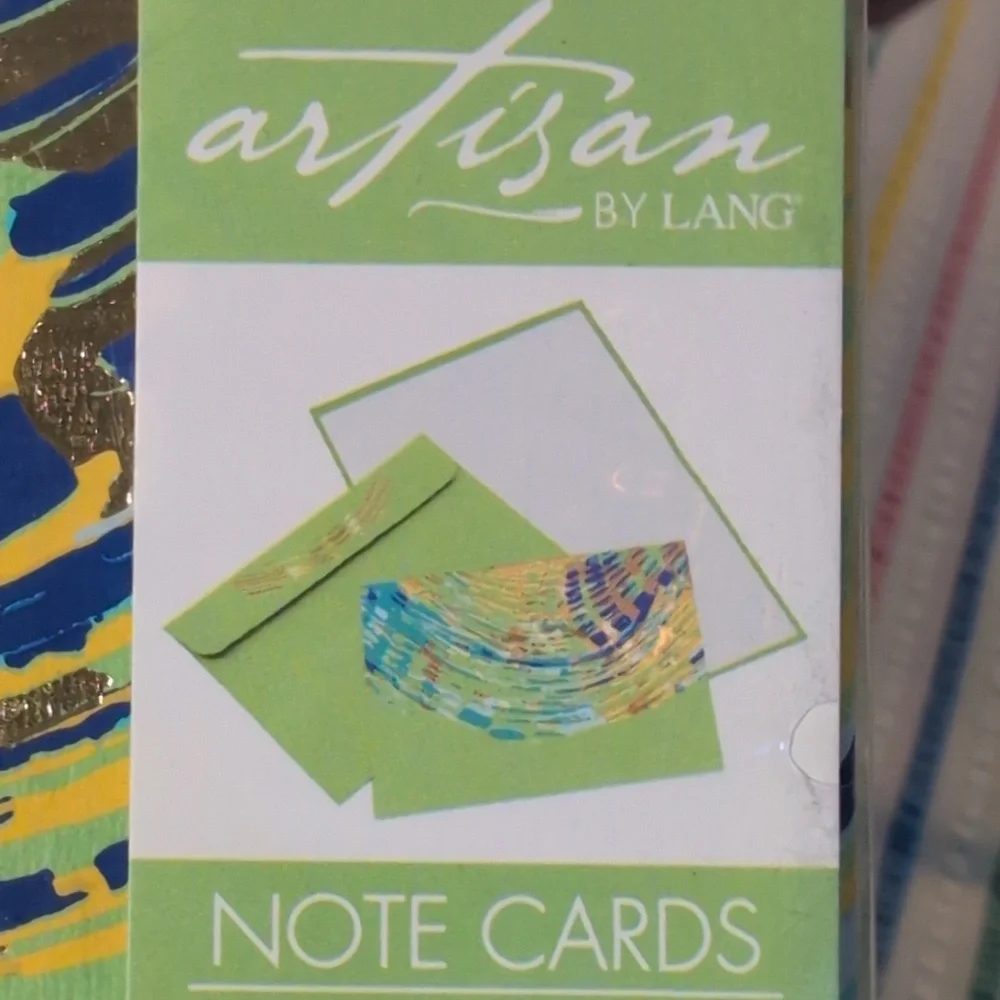 EttaVee Glisten Artisan by Lang‎ Note Card Set NIP Art